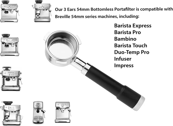 LILQ 54mm Single Spout Portafilter Compatible - Image 3