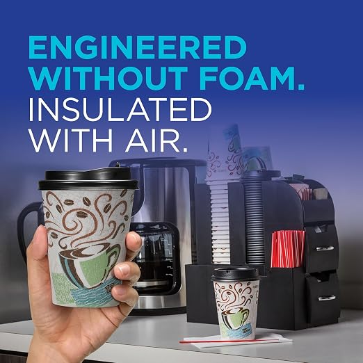 Georgia-Pacific Dixie PerfecTouch 16 oz Paper Coffee Cups By GP PRO, Coffee - Image 4