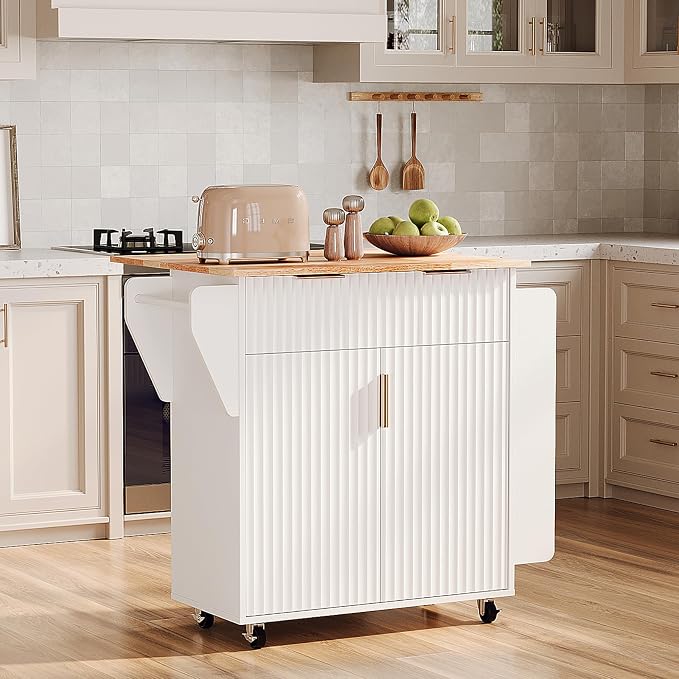 VINGLI Kitchen Island Cart - Image 5