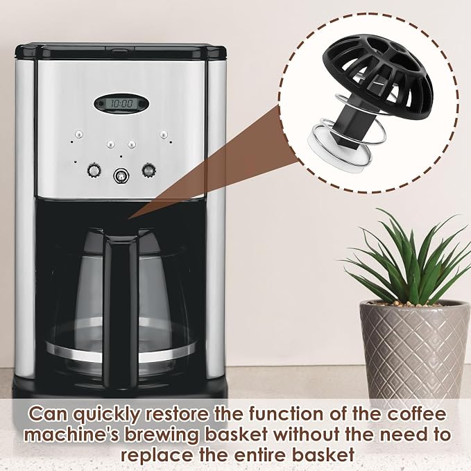 4 Pack Coffee Machine Brew Basket Bottom Spring Loaded Stopper Kits Replacement - Image 5