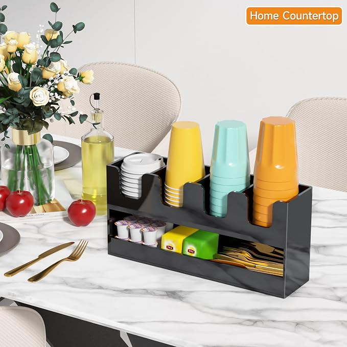 Beego 5-Compartment Cup Holder for Countertop - Image 2