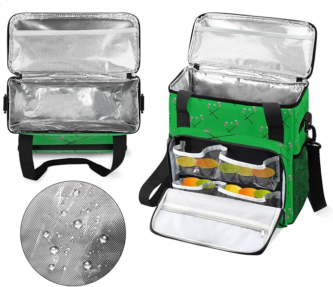 Golf Coffee Maker Travel Bag, Golf Large Carrying Storage Case Insulated - Image 3