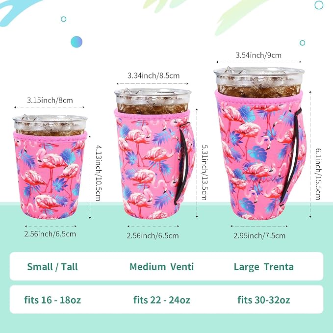 Iced Coffee Sleeve Insulator Sleeves - Image 2