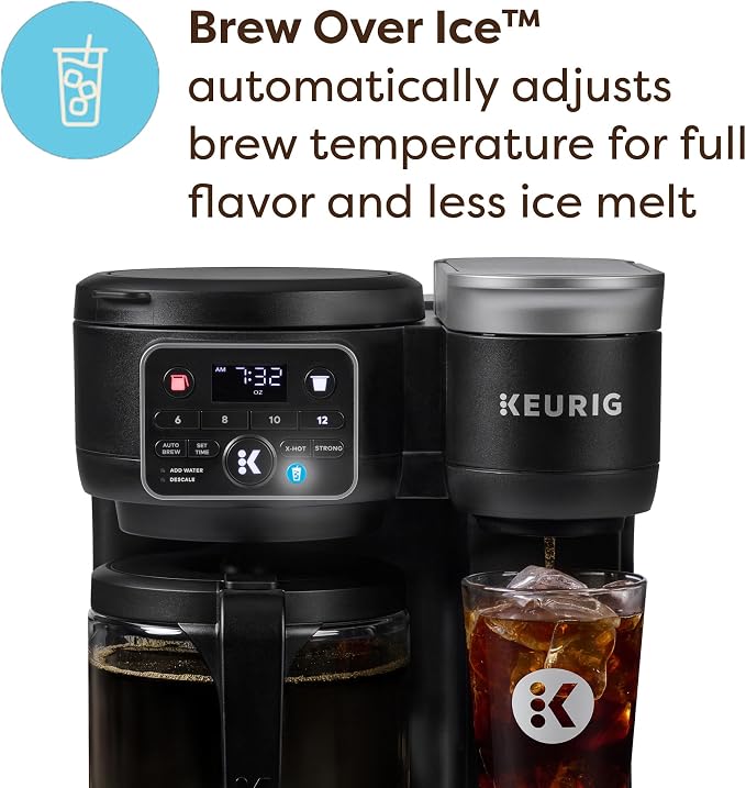 Keurig K-Duo Hot & Iced Single Serve & Carafe Coffee Maker, 72oz Reservoir - Image 2