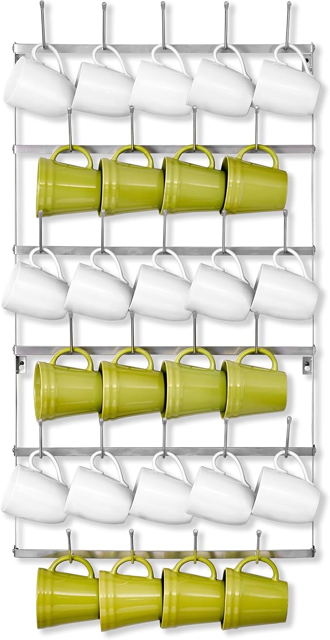 Sorbus Mug Rack for Wall by Sorbus