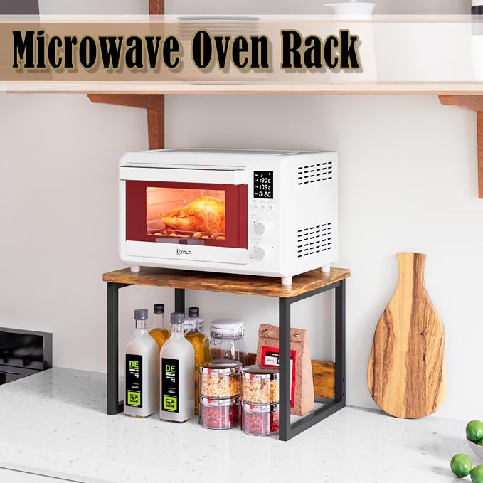 MARTY Kitchen Countertop Organizer Cabinet Shelf, 17x12.4 Large Spice Racks - Image 3