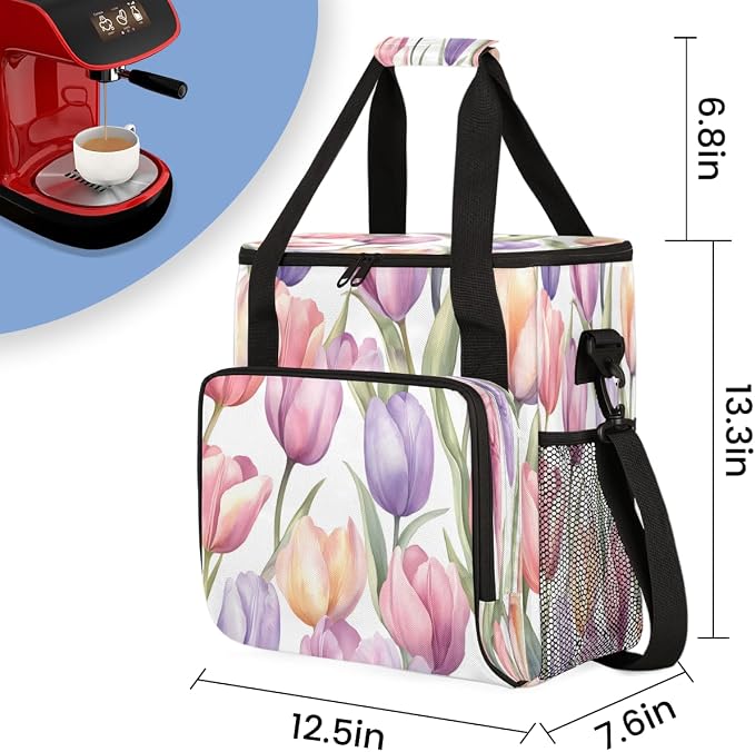 Tulip Flower Coffee Machine Bag Compatible - Image 2