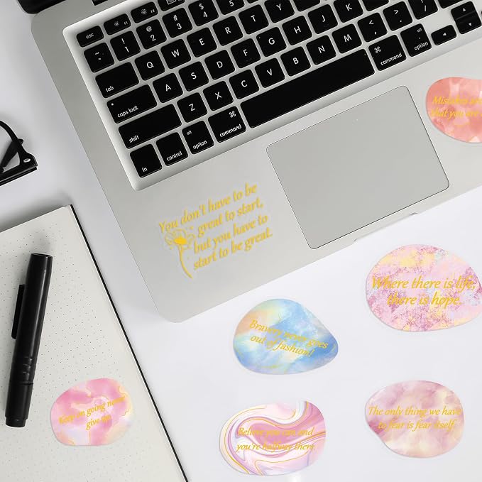 50 PCS Aesthetic Affirmation Stickers, Emotional Support Decals - Image 7