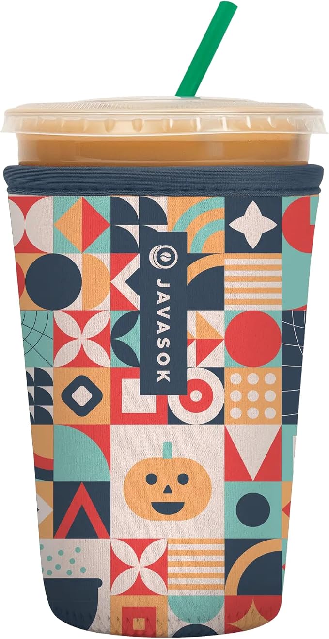 Sok It JavaSok Iced Coffee & Cold Soda Insulated Neoprene Cup Sleeve by SokIt