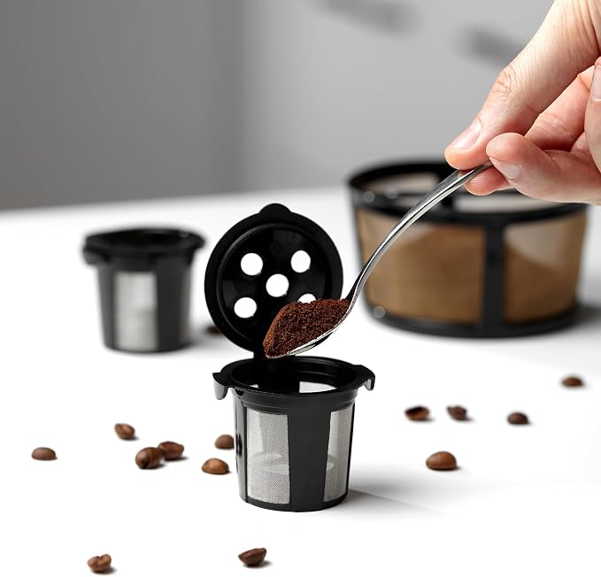 2 Reusable K Cups and Basket Coffee Filter - Image 7