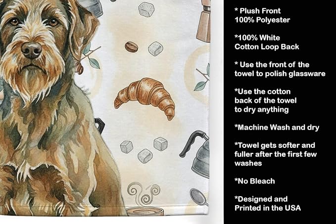 Caroline's Treasures Chestnut Wirehaired Pointing Griffon Coffee Bar Kitchen - Image 4