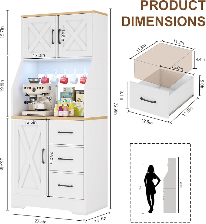 DreamDashio Pantry Cabinet - Image 2