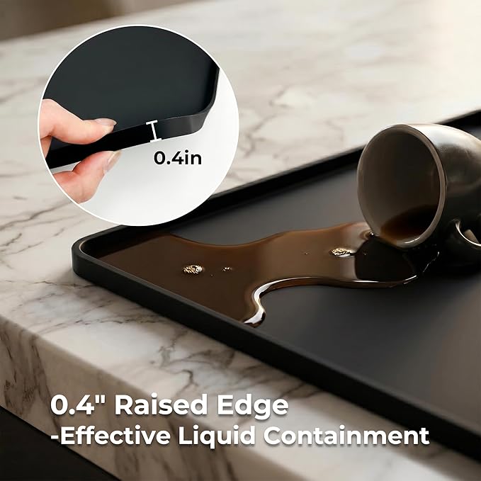 Silicone Coffee Bar Mat 24"x16" - Image 5