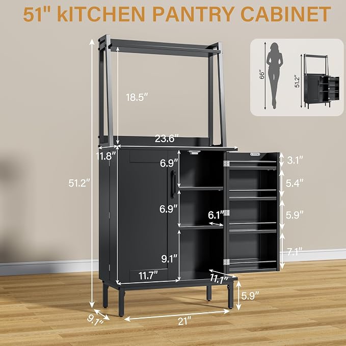 kepptory 51" Kitchen Baker's Rack - Image 2