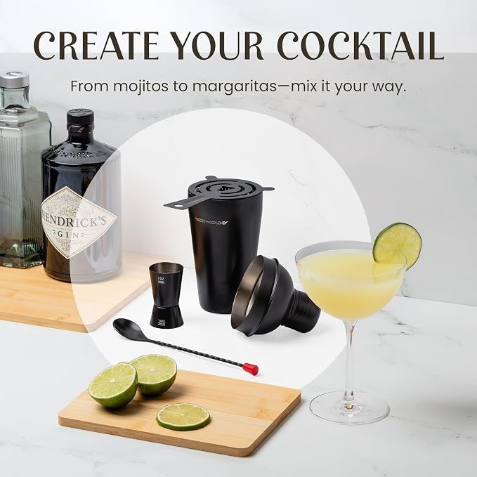 Modern Mixology Cocktail Shaker Set - Image 4