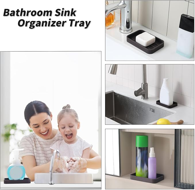 MicoYang Silicone Kitchen Sink Organizer Tray - Image 3