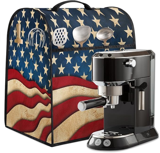 Flag Kitchen Aid Mixer Cover Compatible Stand Mixer Dust Cover | Abstract USA - Image 5
