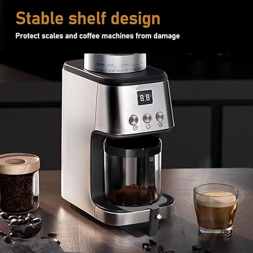 Coffee Scale Stand Carbon Steel Adjustable Height Weighing Rack - Image 7