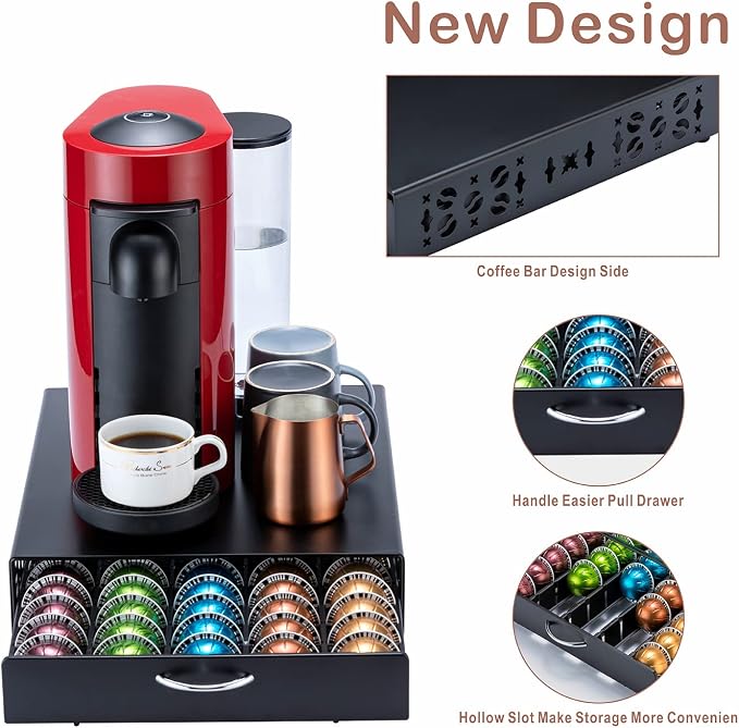 FlagShip for Nespresso Pod Holder Vertuo Capsule Storage Pod Organizer Coffee - Image 3
