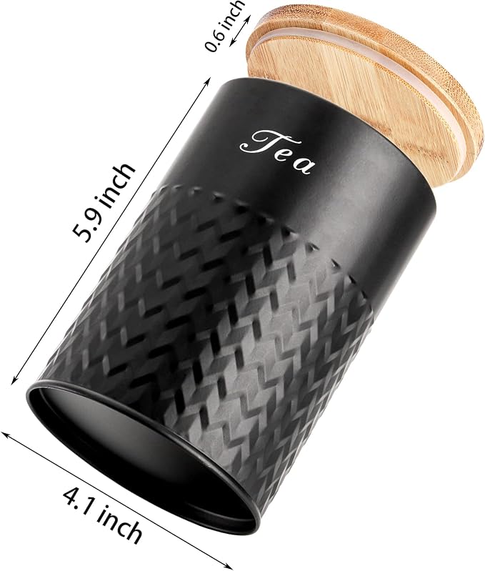 Bekith 3 Pack Kitchen Canisters - Image 3