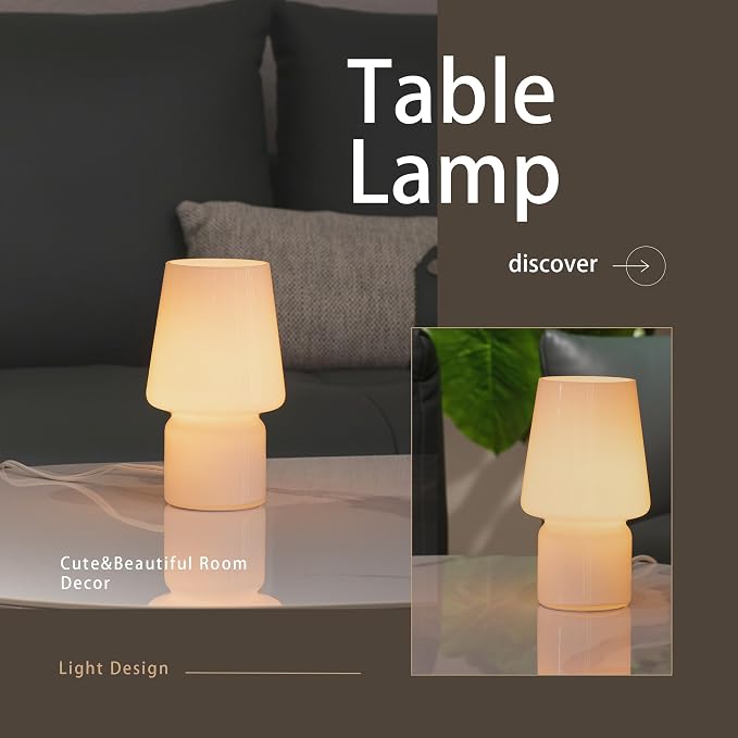 Mushroom Lamp, Mother's Day Gifts, Small Table Lamp, Cute Nightstand Kitchen - Image 5