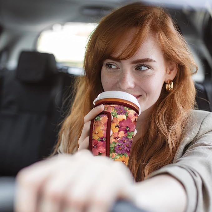Reusable Insulated Neoprene Iced Coffee Sleeve - Image 5
