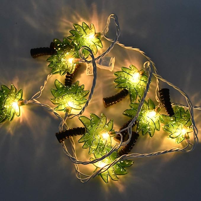 8.5Ft Palm Tree String Lights - Image 8
