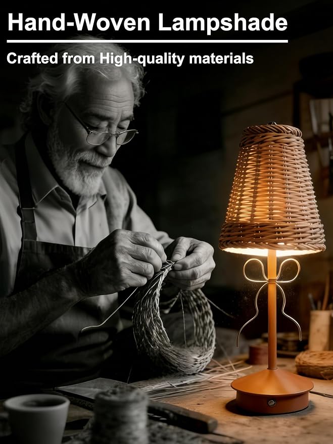 2 Pack Cordless Table Lamps, Rechargeable LED Desk Lamp, 3 Color Dimmable - Image 6