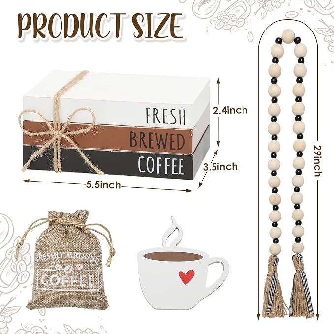 Coffee Bar Decor, Coffees Bar Accessories - Image 3