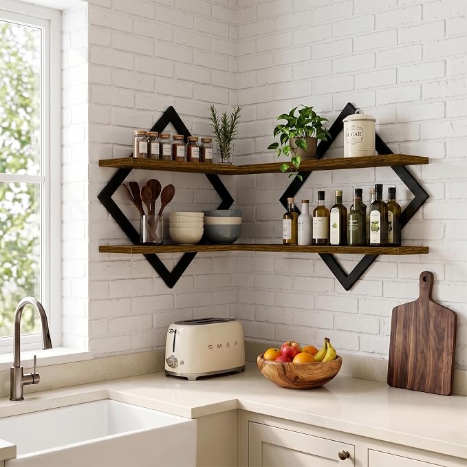 Floating Shelves Set of 2, Decorative Wall Shelves - Image 7