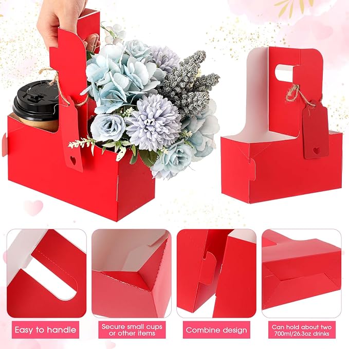 MotiMind 8 Pack Mother's Day 2 Cup Drink Carrier - Image 3