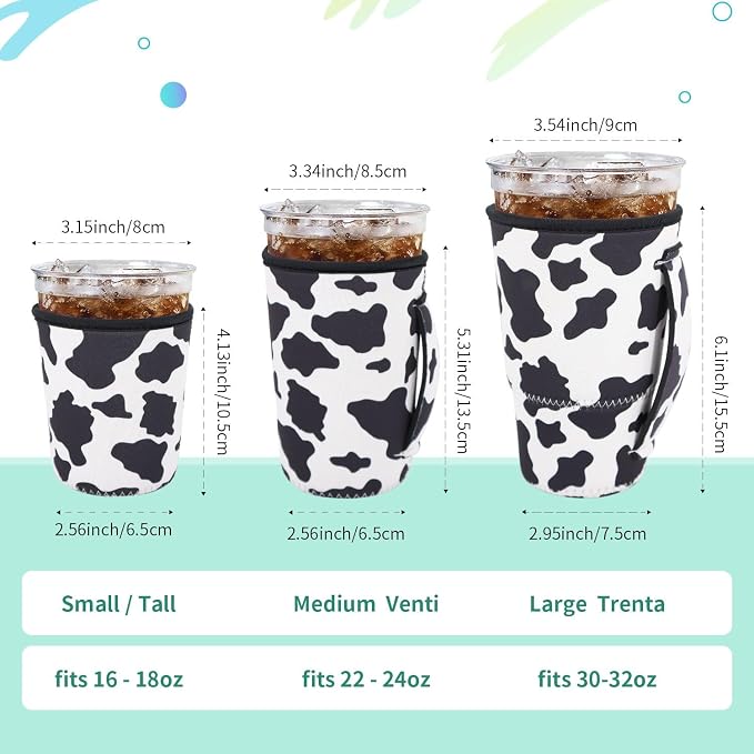 Iced Coffee Sleeve Insulator Sleeves - Image 2