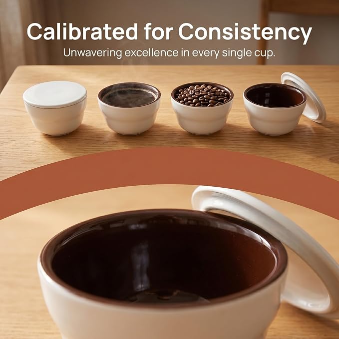 ibasenice 2 Set Ceramic Coffee Tasting Bowl, 200ml/6.8oz Small Bowls - Image 8