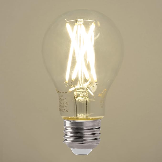 Xtricity LED 8.5W A19 Filament Clear Light Bulb, 60W Equivalent, 800 Lumens - Image 5