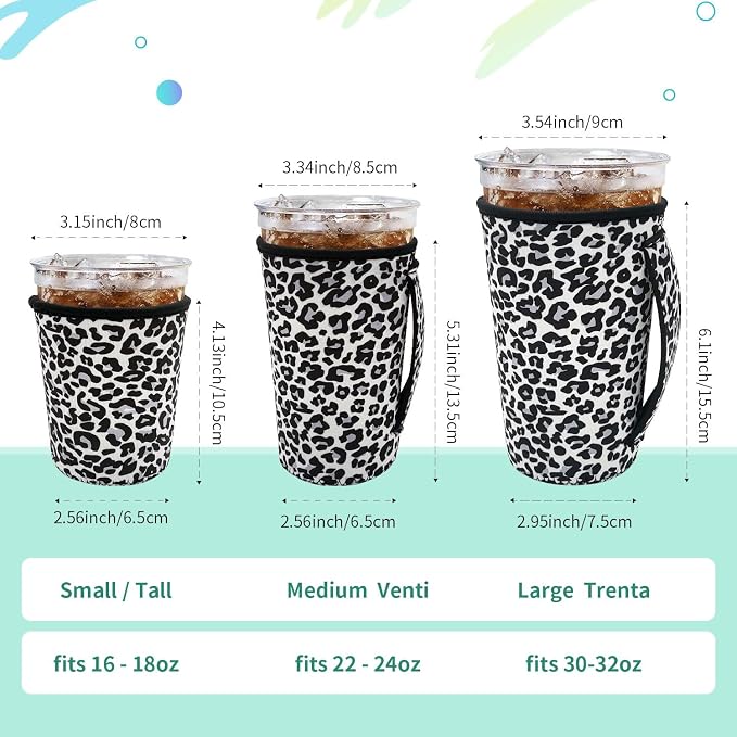Iced Coffee Sleeve Insulator Sleeves - Image 2