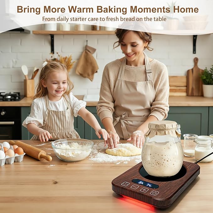 Sourdough Starter Warmer, 18W Low-Temp Warming Pad - Image 7
