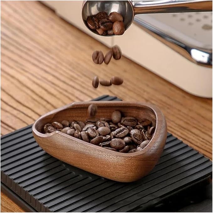 Multi-functional Wooden Coffee Bean Dosing Cup - Image 4