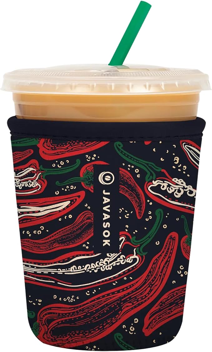 Sok It JavaSok Iced Coffee & Cold Soda Insulated Neoprene Cup Sleeve by SokIt