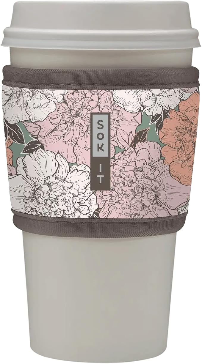 Sok It HotSok Coffee & Tea Reusable Insulated Neoprene Cup Sleeve by SokIt