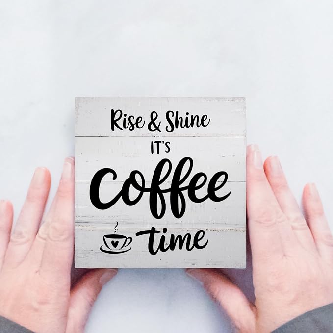 Coffee Bar Station Accessories Decor - Image 3
