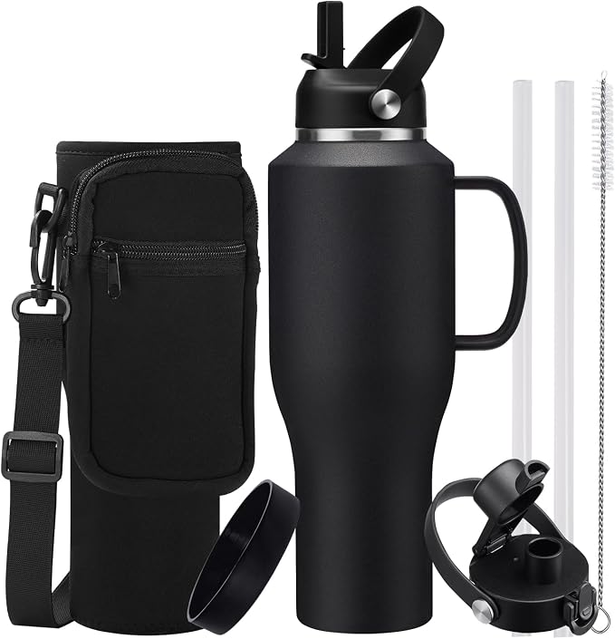 40oz Insulated Water-Bottle by DIGJUPER
