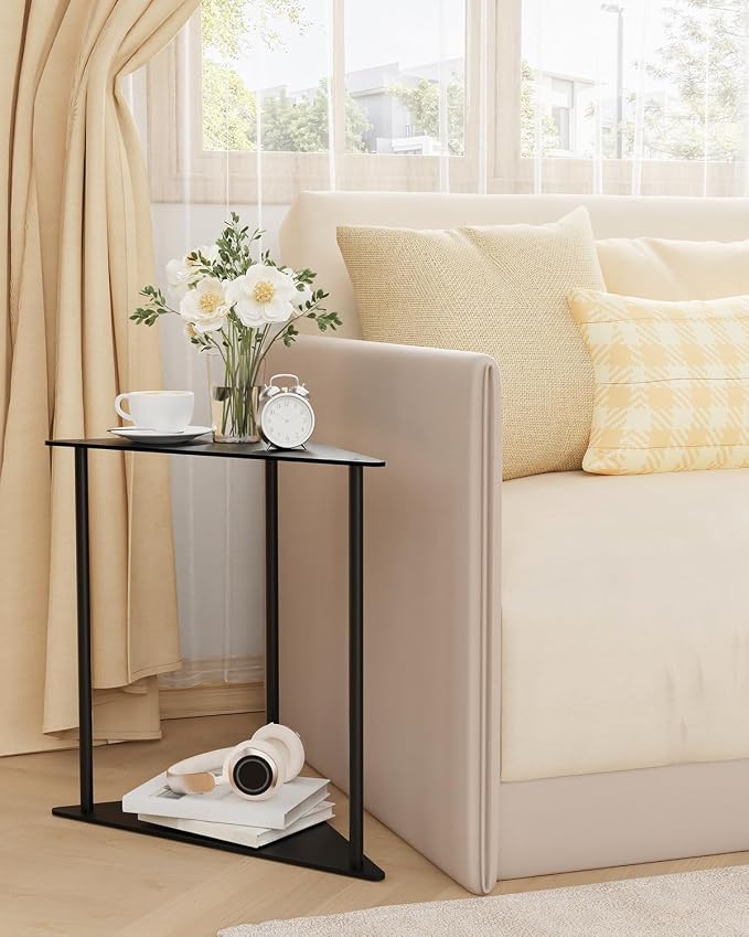 Yawinhe Metal Side Table, Small End Table - Image 6