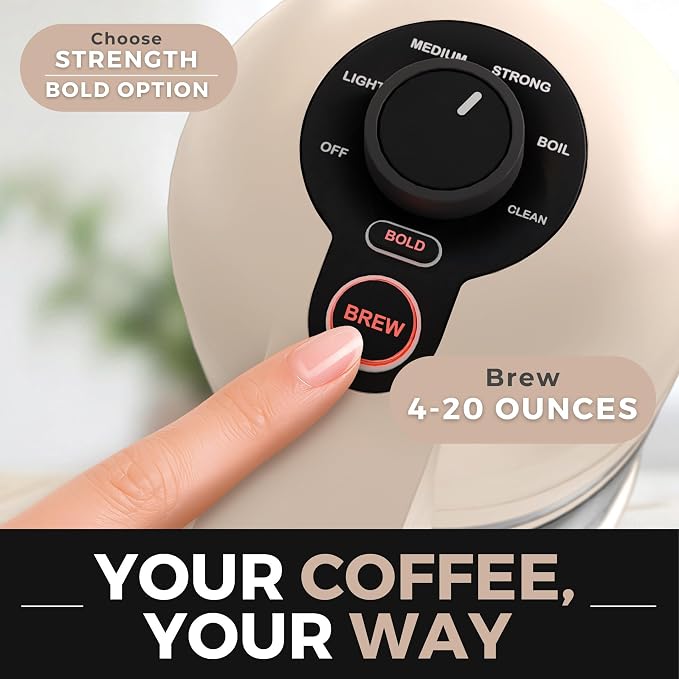 VINCI Micro Café Smallest Single-Serve Coffee Brewer | Compatible - Image 8