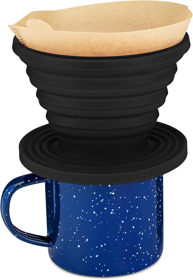 COLETTI Sierra Camping Pour Over Coffee Dripper — Collapsible Pour Over Coffee - Image 4