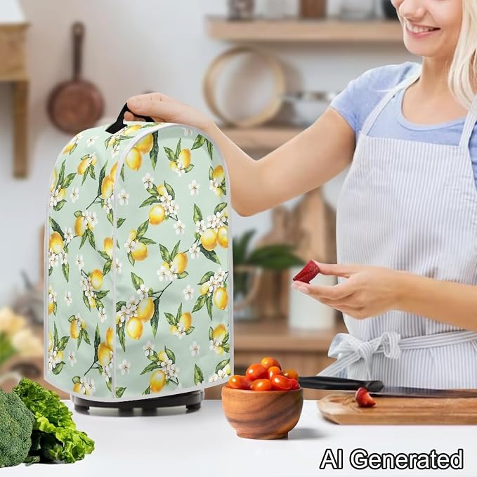 Summer Lemon Blender Dust Cover - Image 3