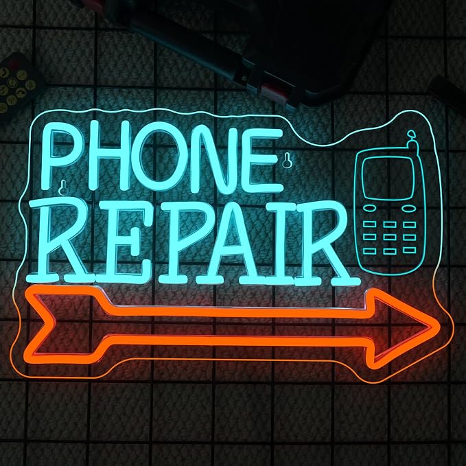 Looklight Phone Repair Neon Sign Arrow Neon Lights - Image 8