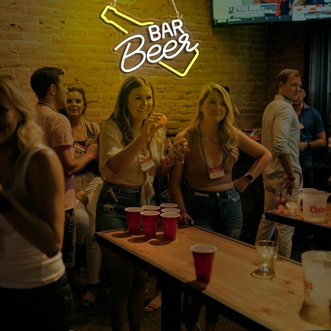 Bar Beer Neon Sign, Beer Neon Light Sign - Image 2