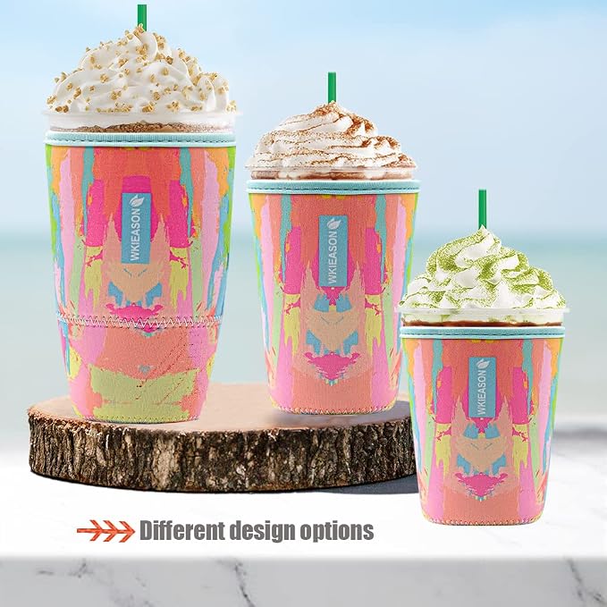 Reusable Iced Coffee Insulator Sleeve - Image 6
