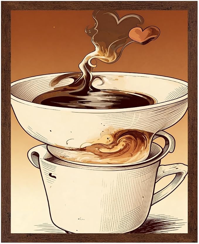 Lawrence Williams Designs Coffee Love Poster by LawrenceWilliamsDesigns