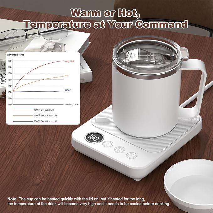 Felibeaco Coffee Mug Warmer & Mug Set - Image 3